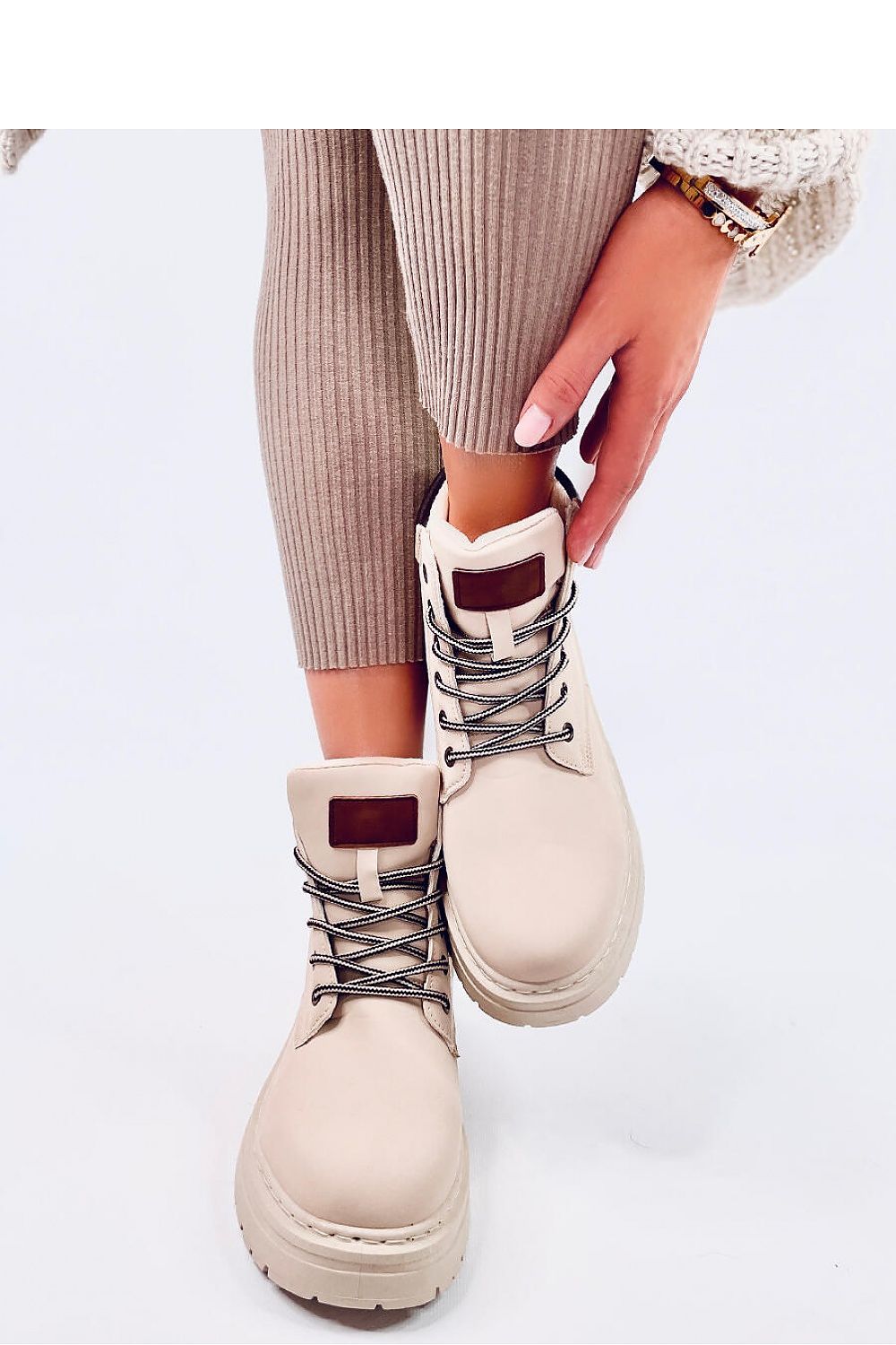 Botas Trapper Beige