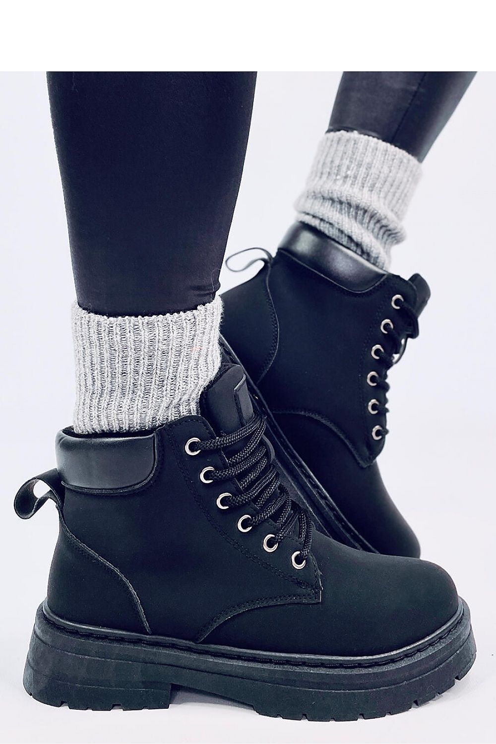 Botas Trapper Negro